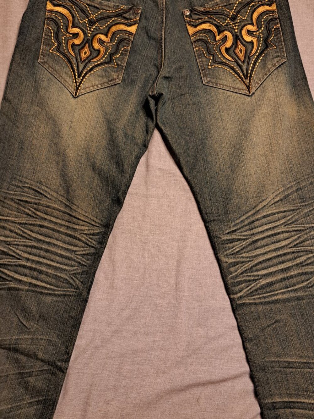 Raw Blue Jeans